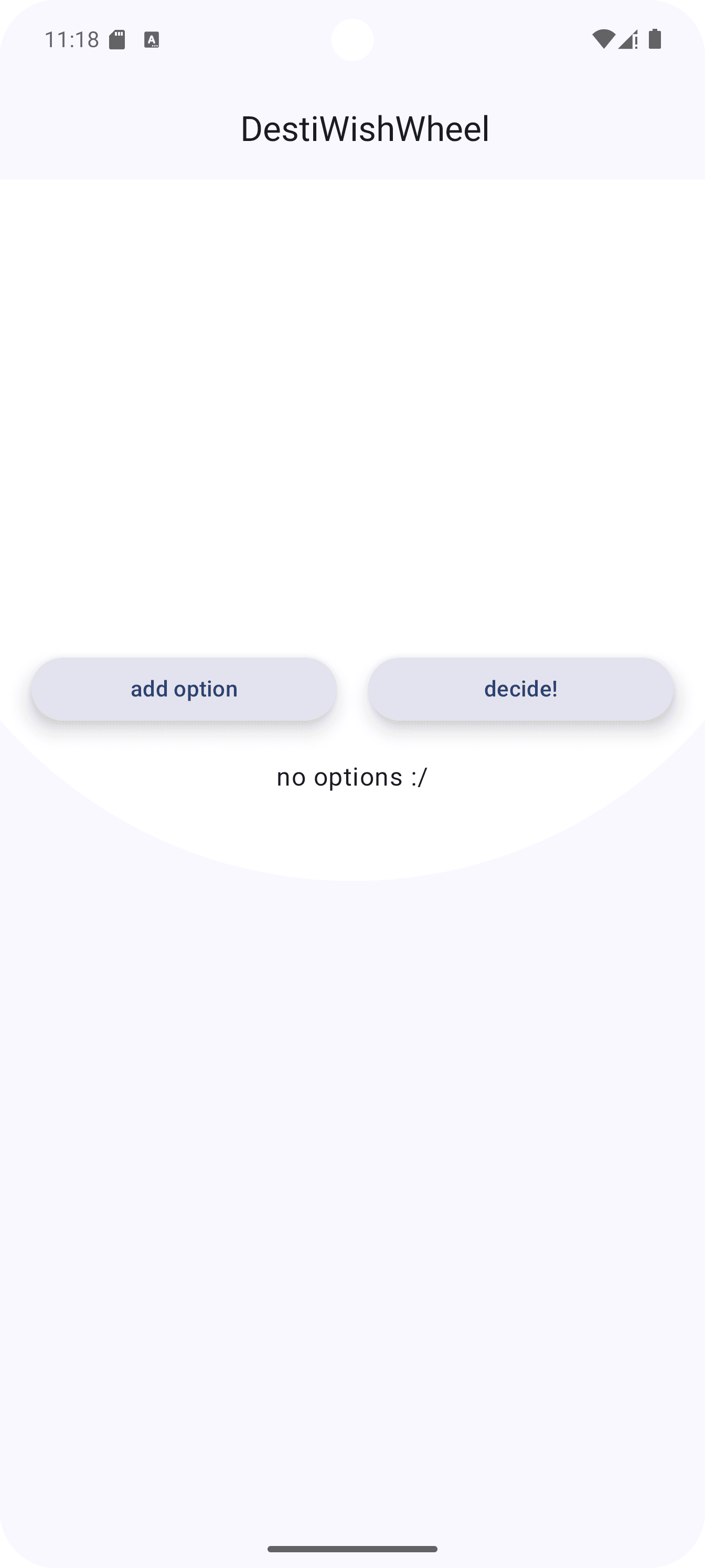 Zufallsrad – DestiWishWheel Screenshot 1