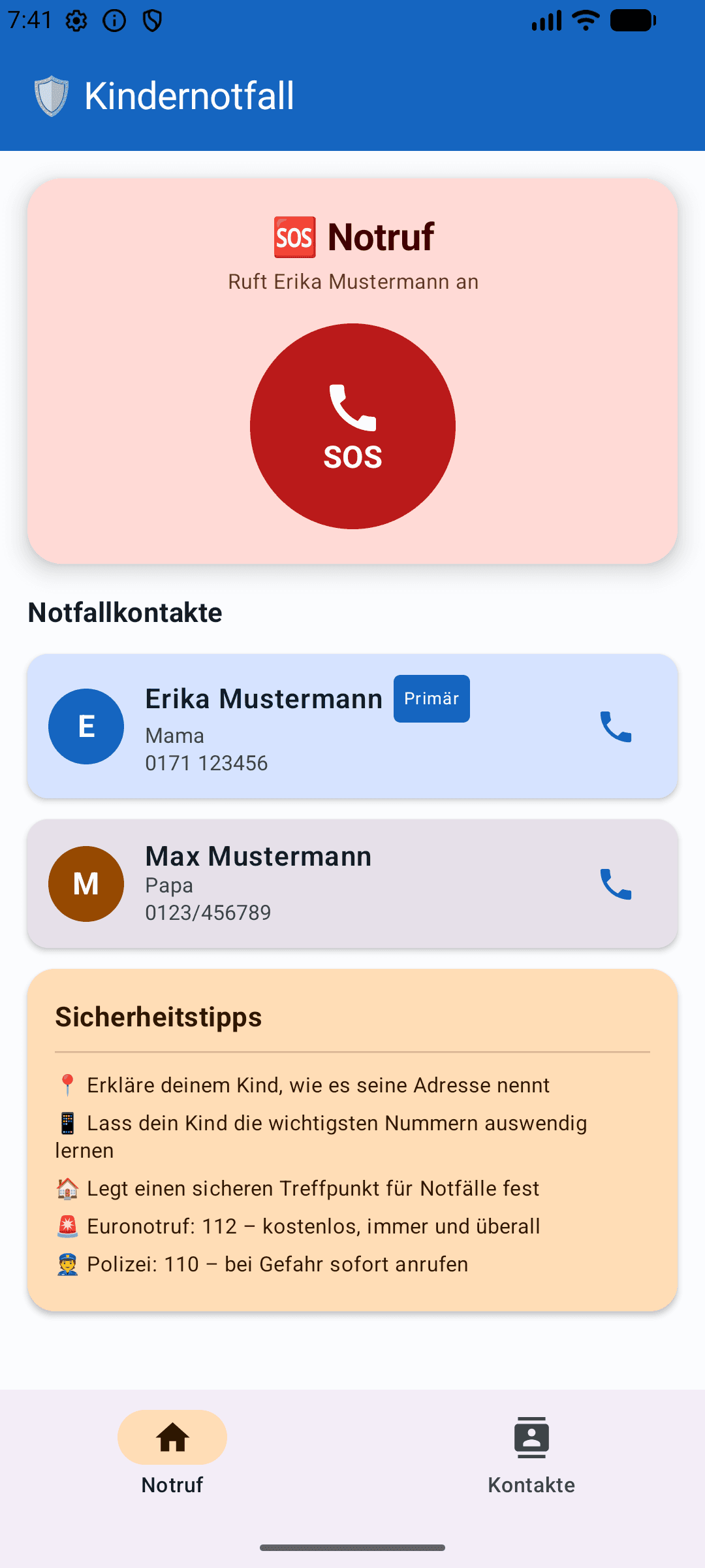 KidSafety Screenshot 2