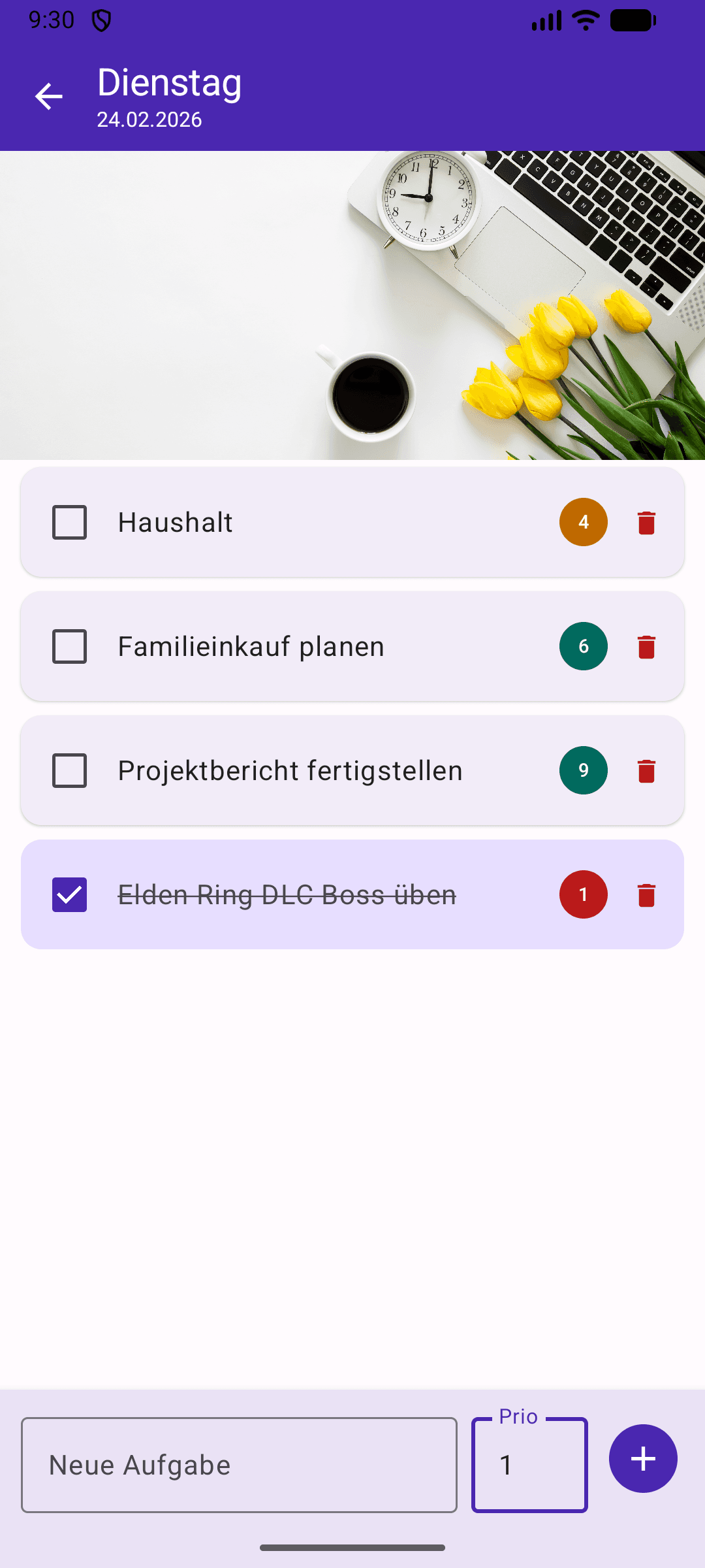 TimeZelkulon – Zeiterfassung Screenshot 3